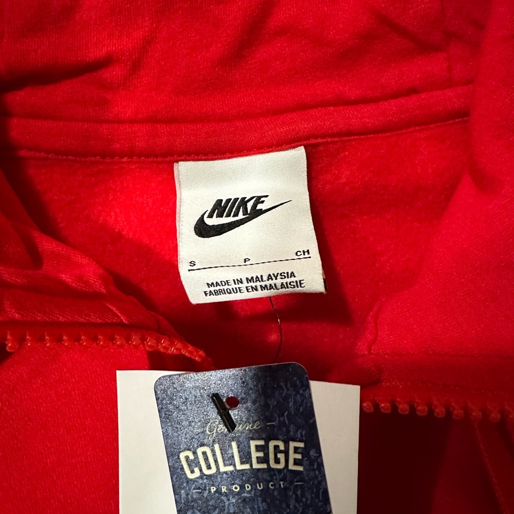 Georgia Bulldogs Nike Men’s 1/4 Zip Hooded Sweatshirt (Small) Retails For $70 - Picture 9 of 11